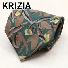 KRIZIA ネクタイ カモフラージュ調 幾何学模様 総柄 ARA 結婚式のサムネイル