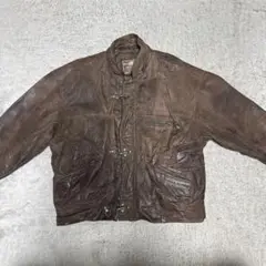 OKAWOODレザーワァイヤーマンジャケット