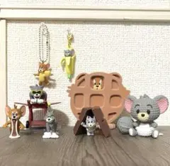 トムとジェリー フィギュア キーホルダー 8個セット