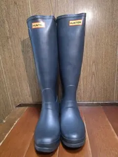 ハンター Hunter 長靴 レインブーツ UK5 EU38 US7 黒 24㎝ - メルカリ