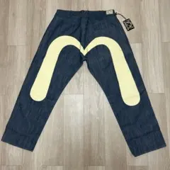 新品未使用】旧EVISU ArchSelvageSpecial38x32白大黒 - メルカリ