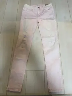 【タグ付き】AMERICAN EAGLE スキニーパンツ サイズ0 ピンク