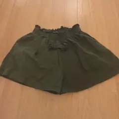 女の子　ガールズ　夏服　半袖　120 スカート　キュロット　短パン速乾