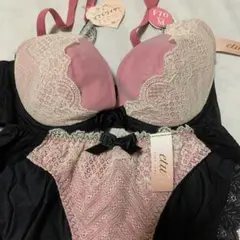 etu ブラジャーショーツセット F70 M