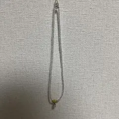 メルカリ限定価格⭐️K14WG⭐️アクアマリンネックレス 40㌢ 約2.2g 