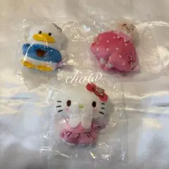 サンリオ かおりつき マスコットぬいぐるみ ホイップクリームデザイン 3種セット