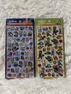 な*な様 ボンボンドロップシール ディズニー ズートピア 2枚セット【国内正規品