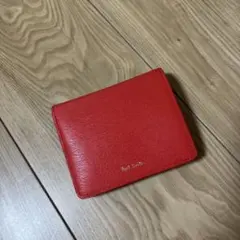 Paul Smith 赤 二つ折り財布