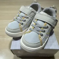 IFME nature ドット柄スニーカー 17.0 cm グレー