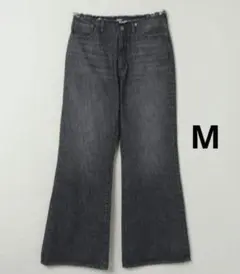 ジーナシス アソートブリーチフレアデニム М ブラック