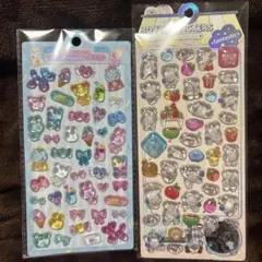 3Dデコレーションシールセット