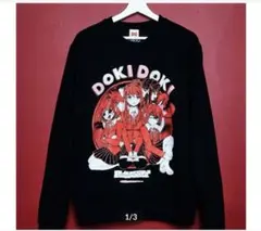 【OMOCAT×DDLC】DOKI DOKI Black Sweater