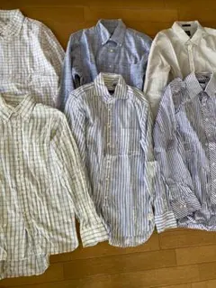 メンズ コットンシャツ 6枚 まとめて