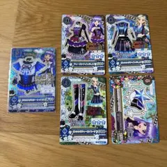 アイカツ グロウワイドロシートップス　ディーバナイトドレス　アクセ