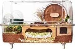 ●ハムスターケージ 全透明 大型 広々 積み重ね可能のサムネイル