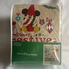 リルリンリン　毛布　Disney Festive Winter （5/11迄） Disney RESORT (ディズニーリゾート) 毛布 FESTIVE WINTER