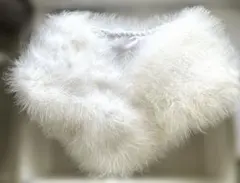成人式　結婚式　フェザーショール　ショール