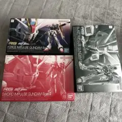 RG ガンプラ 3点セット インパルスガンダム SpecII