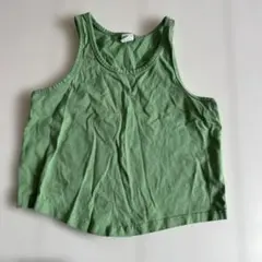 SHEIN 緑 ノースリーブタンクトップ 5Y