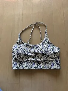 ROXY 水陸両用 花柄クロスストラップブラトップ