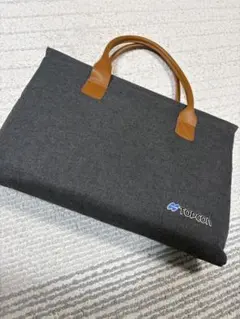 TOPCON ノートPCバッグ　グレー　40cm x 30cm x 3.5cm