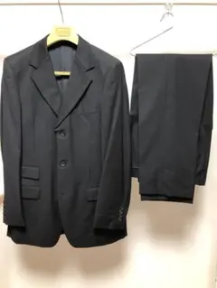 GUCCIグッチ黒セットアップスーツメンズ L 結婚式成人式ビジネス