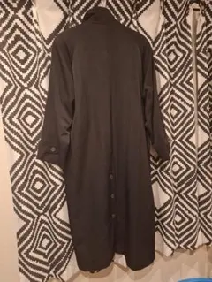 【レトロ】ブラックロングコート