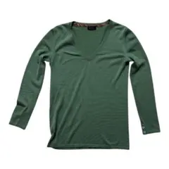 Paul Smith Black グリーン Vネック セーター