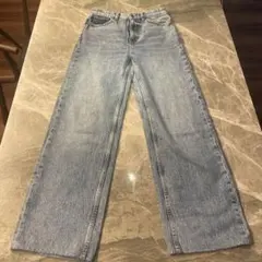 ZARA デニムパンツ ライトブルー