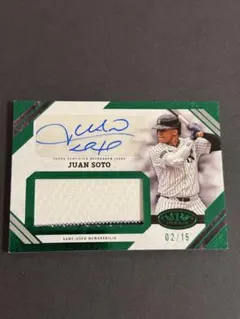 topps tier one Juan Soto 直筆サインカード 15枚限定