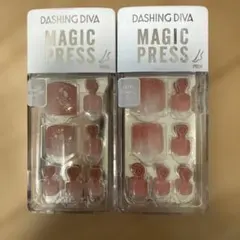 ダッシングディバ マジックプレス フット 2個セット