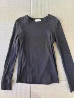 SeaRoomlynn オールドコット ロンT ブラック