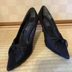 POOL SIDE 24.5㎝ パンプス ブラックのサムネイル