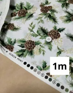 USAコットン　クリスマスの輝き　Hoffman Fabrics　1m