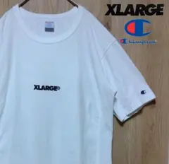 エクストララージ チャンピオン コラボ Tシャツ リバースウィーブ 白 XL