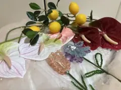 結婚式 ウェルカムスペース 装飾 造花 セット ナチュラル ガーデン婚