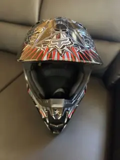 FOX V1 艶有り黒 モトクロスヘルメットオフロードヘルメット - メルカリ