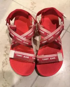 TOMMYJEANS スポーツサンダル レッドのサムネイル