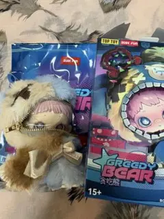 MayMei メイメイ 食いしん坊ベア 水色 TOPTOY 미개봉 正規品