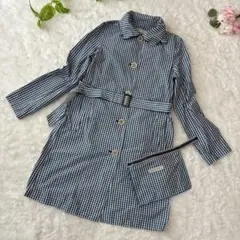 MACKINTOSH マッキントッシュ ギンガムチェック 春 薄手 コート M