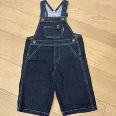 MIKI HOUSE デニムオーバーオール Lサイズ