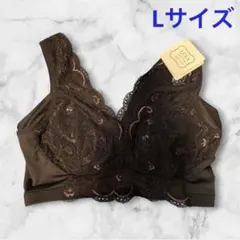 LUNA ナチュラルアップナイトブラ アンティークブラック　Lのサムネイル
