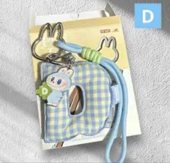 ポップマート　ラブブ PINFORLOVE イニシャル アルファベット　D