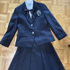 【美品】Candy フォーマルスーツ 160 ネイビー　卒業式