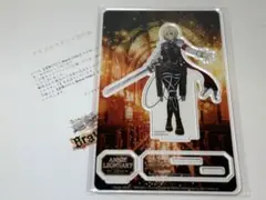 18【非売品】進撃の巨人 ブレオダ アン•レオンハート クリルスタンド未