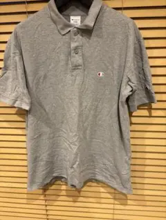 Champion グレー ポロシャツ
