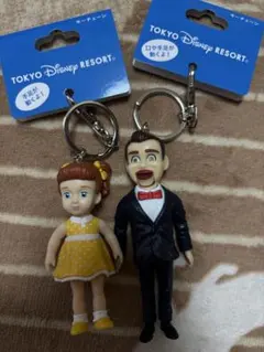 トイストーリー4 ギャビーギャビーとベンソン　キーホルダー ペアセット売