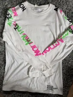 GALLIS ADDICTION 長袖Tシャツ ホワイトのサムネイル