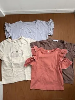 GLOBAL WORK含む 130サイズ 夏物Tシャツ4枚セット　女の子