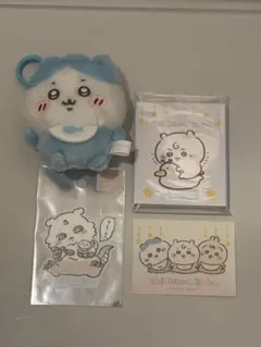 ちいかわ　ハチワレ　ベビー　ぬいぐるみとステッカーセット
